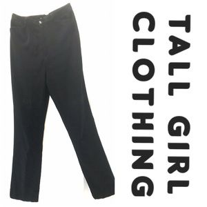 Tall Girl Black Straight leg Pants
